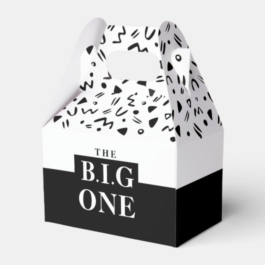 De BIG één partij gunt doos Bedankdoosjes (Achterkant)