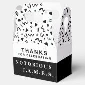 De BIG één partij gunt doos Bedankdoosjes (Geopend)