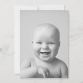 De Big Four 040th Birthday foto zwart wit Kaart (Achterkant)