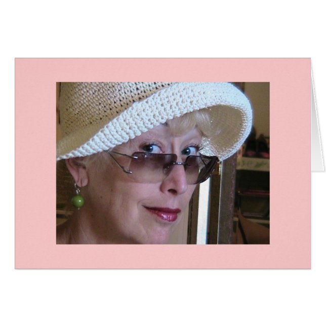 De Big Girl-kaart (Voorkant Horizontaal)