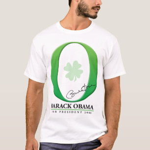 De Big Green O - Barack Obama voor President T-shirt