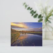 De Big Hole rivier bij eindelijk licht bij Jackson Briefkaart (Staand voorkant)