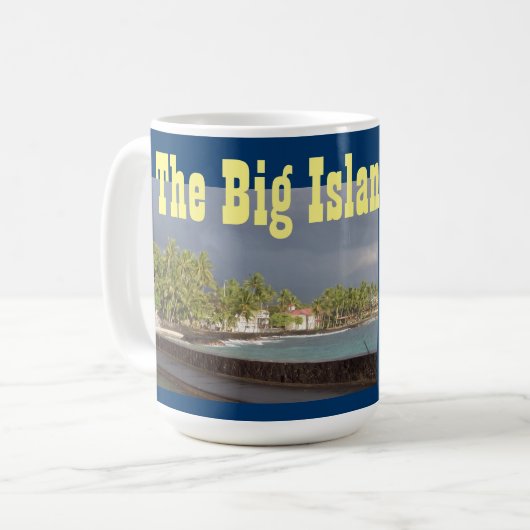 De Big Island Hawaii Koffiemok (Voorkant links)