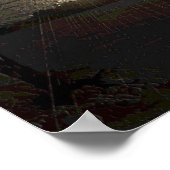 De BIG Island-Sunset Poster (Hoek)