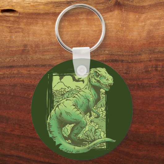 De Big King T-Rex Sleutelhanger (Voorkant)