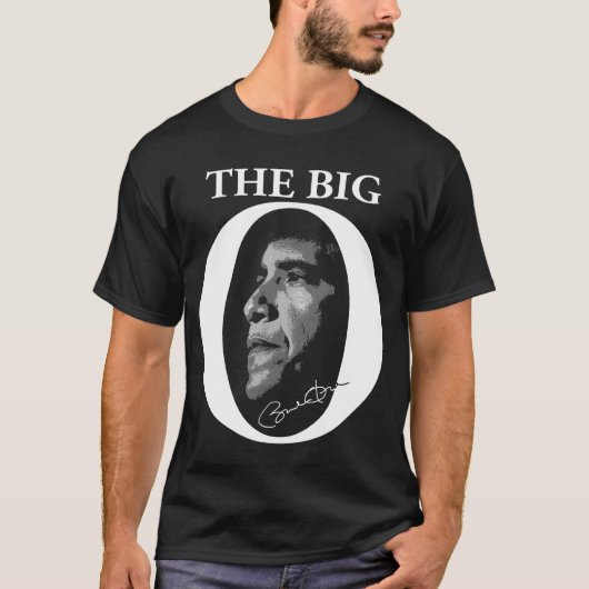 De Big O - Barack Obama T-shirt (Voorkant)