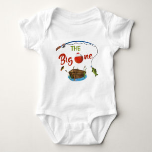 De Big ONE baby bodysuite Kleine visjongen Romper