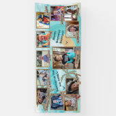 De Big One Baby's eerste jaar verjaardagsbanner Spandoek (Verticaal)