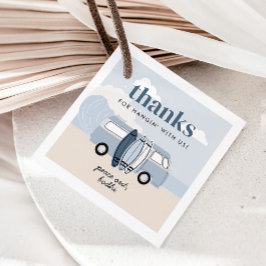 De Big One Boys Beach Surf Verjaardag Bedankjes Labels