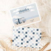 De Big One Boys Beach Surf Verjaardag Bedankkaart