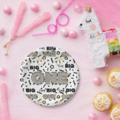 De BIG ONE Matching Party Borden Papieren Bordje (Feest)