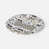 De BIG ONE Matching Party Borden Papieren Bordje (Gekanteld)