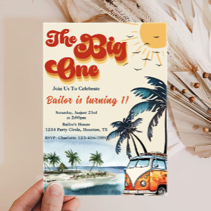 De Big One Surf Beach 1e verjaardag Kaart