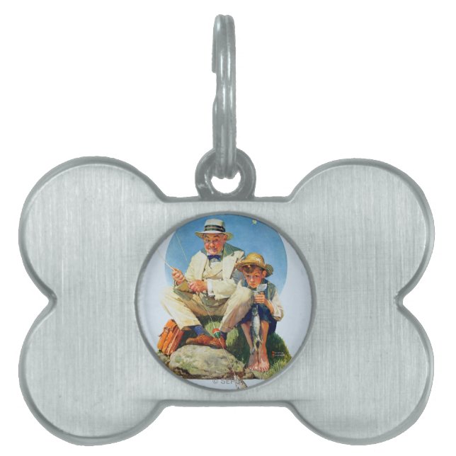 De Big One vangen Huisdieren Naamplaatje (voorkant)