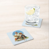 De Big One vangen Kartonnen Onderzetters (Insitu)