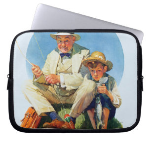 De Big One vangen Laptop Sleeve