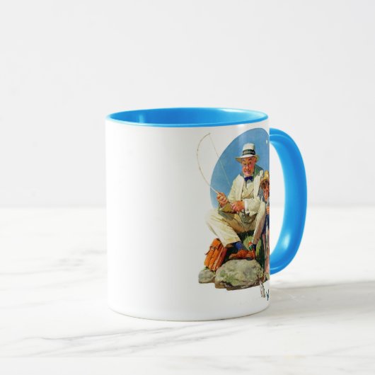 De Big One vangen Mok (Voorkant rechts)