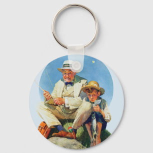 De Big One vangen Sleutelhanger