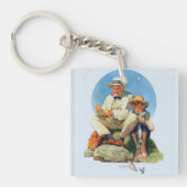 De Big One vangen Sleutelhanger (Voorkant)