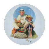 De Big One vangen Snijplank (Voorkant)