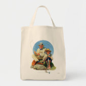 De Big One vangen Tote Bag (Voorkant)