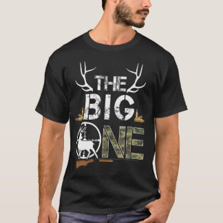 De Big One Verjaardag Boy Deer Hunter Camouflage 1 T-shirt