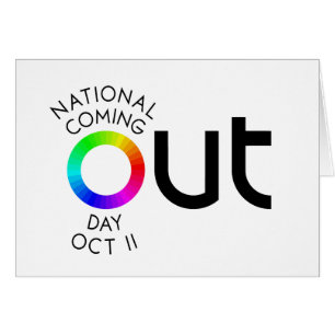 De Big OUT White Card