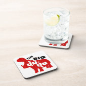 DE BIG PUM PUI = Vat in de Thaise taal Drankjes Onderzetter (Rechterzijde)