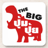 DE BIG PUM PUI = Vat in de Thaise taal Drankjes Onderzetter (Voorkant)