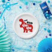 DE BIG PUM PUI = Vat in de Thaise taal Papieren Bordje (Feest)