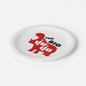 DE BIG PUM PUI = Vat in de Thaise taal Papieren Bordje (Gekanteld)