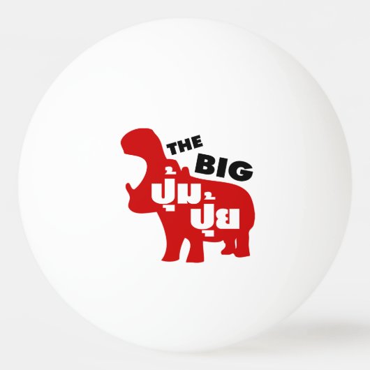 DE BIG PUM PUI = Vat in de Thaise taal Pingpongbal (Voorkant)