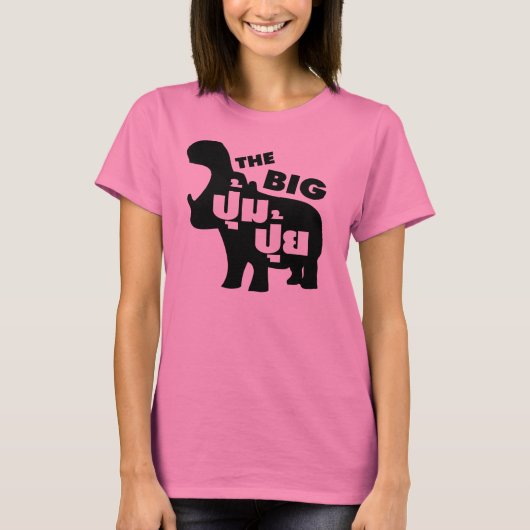 DE BIG PUM PUI = Vat in de Thaise taal T-shirt (Voorkant)