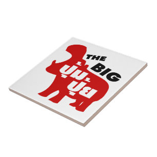 DE BIG PUM PUI = Vat in de Thaise taal Tegeltje