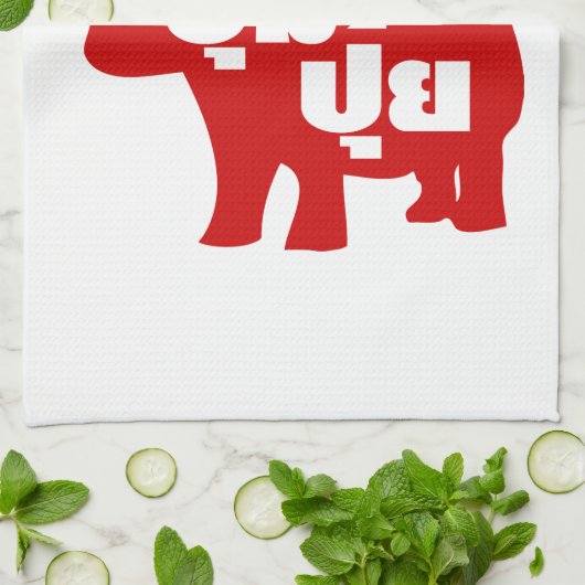 DE BIG PUM PUI = Vat in de Thaise taal Theedoek (Gevouwen)