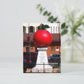 DE BIG RED APPLE - Cornelia, Georgia Briefkaart (Staand voorkant)