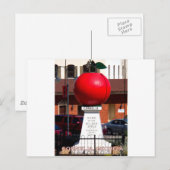 DE BIG RED APPLE - Cornelia, Georgia Briefkaart (Voorkant / Achterkant)