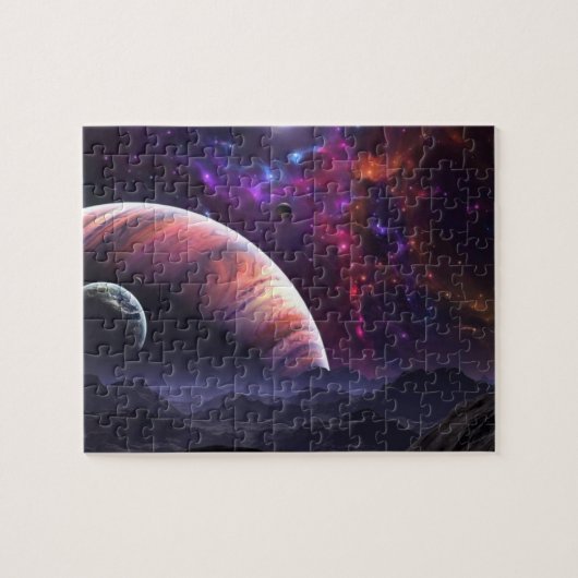 De Big Red Planet Mars Legpuzzel (Horizontaal)