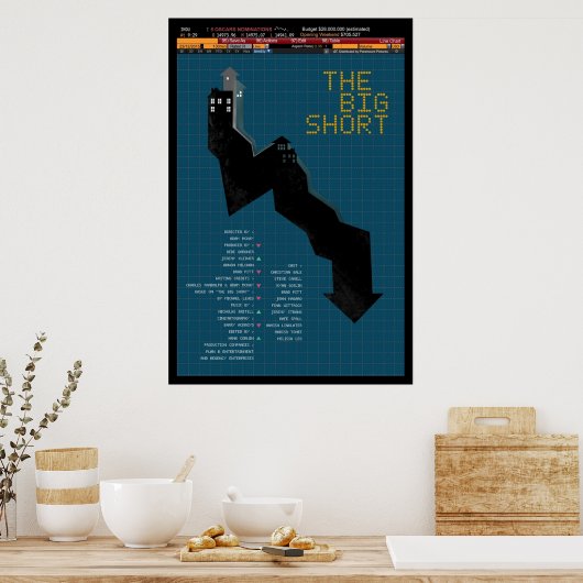 De Big Short Poster (Keuken)
