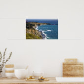 De Big Sur-kustlijn in Californië, VS Poster (Keuken)