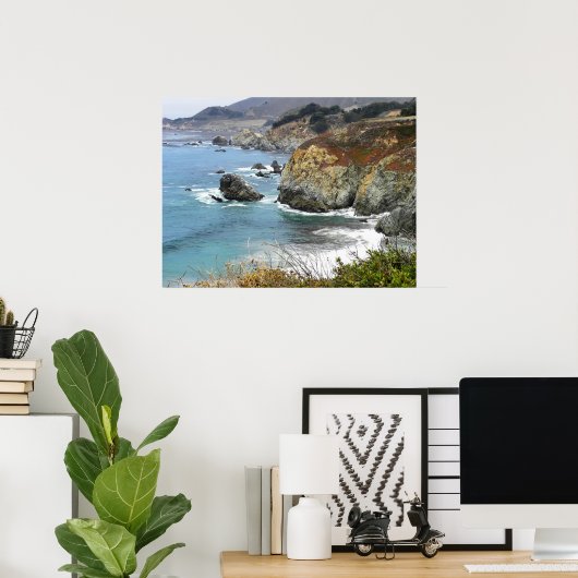 De Big Sur Poster (Thuiskantoor)