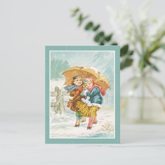 De Big Umbrella Briefkaart (Staand voorkant)