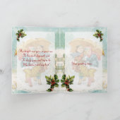 De Big Umbrella ~ Nieuwjaarskaart Feestdagen Kaart (Binnen)