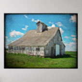 De Big White Barn Poster (Voorkant)