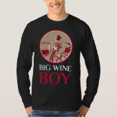 De Big Wine Boy T-shirt (Voorkant)