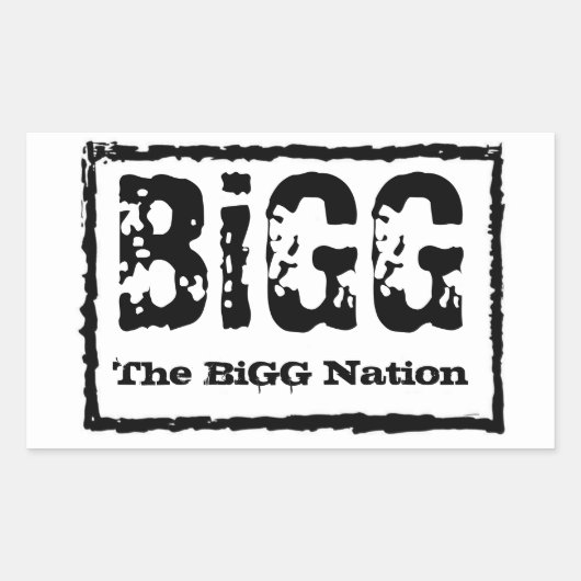 De BiGG Nation Sticker (Voorkant)