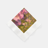 De Bij 🐝 En De Bloem 🌺  Servet (Hoek)