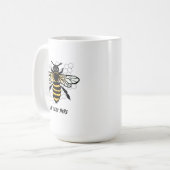 De bij koffiemok (Voorkant links)