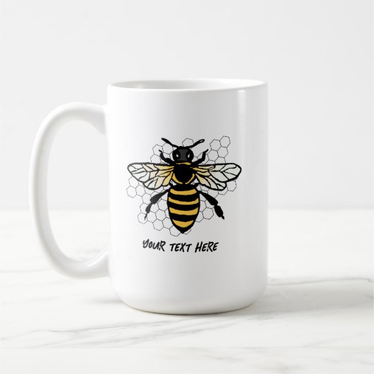 De bij koffiemok (Links)