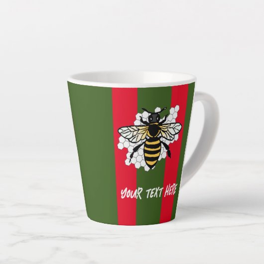 De bij latte mok (Rechterhoek)